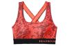 Biustonosz sportowy Under Armour ARMOUR MID CROSSBACK Printed Orange